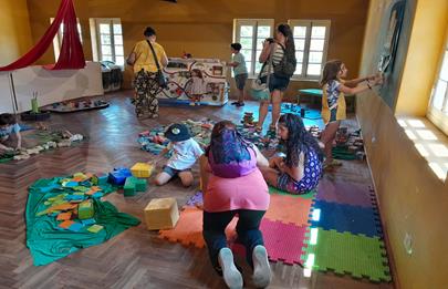 Segunda jornada de la semana de “Hacer jugar” en Parque Avellaneda