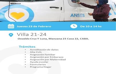 Operativo Interministerial en la Villa 21/ 24
