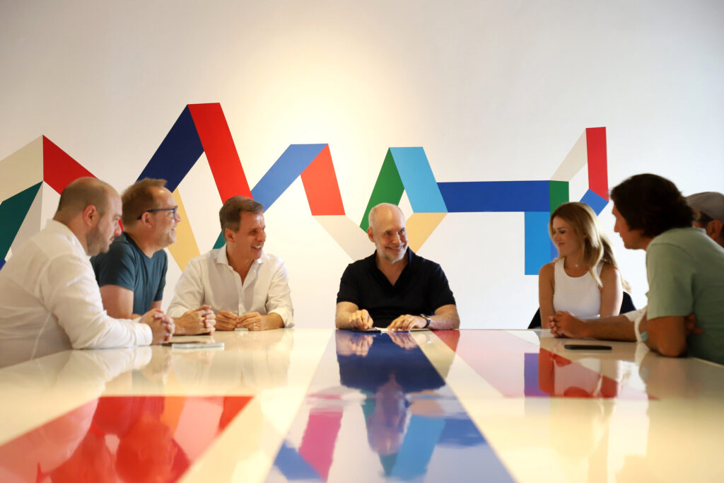 Larreta junto a empresarios y desarrolladores del mercado tecnológico