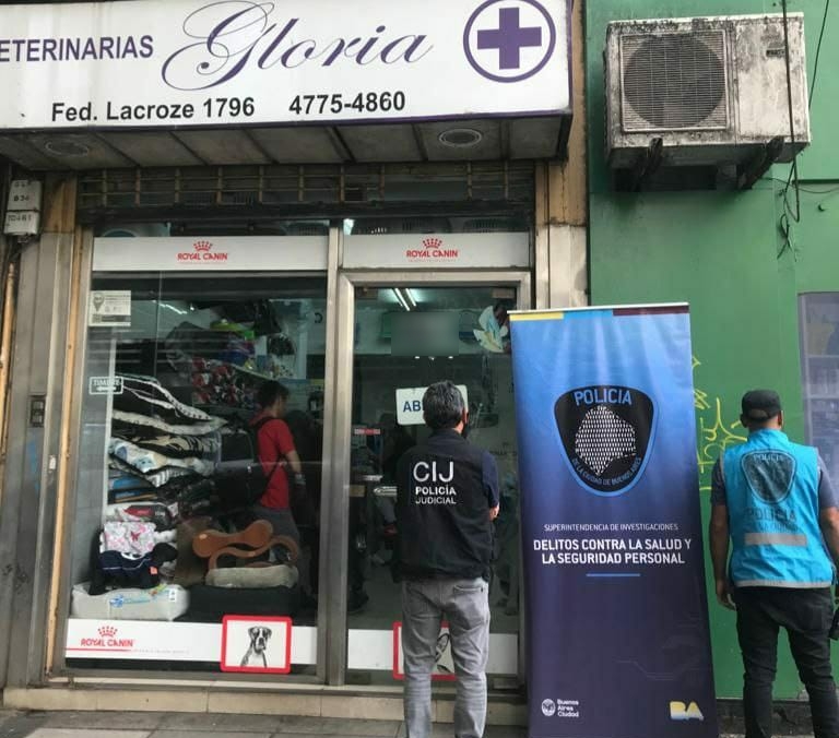 Nuñez: la Policía de la Ciudad allanó una veterinaria que vendía medicamentos oncológicos para humanos
