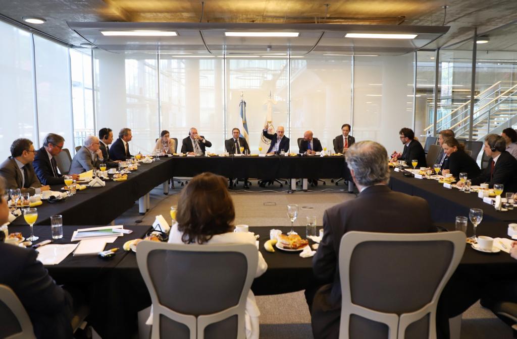 Larreta se reunió con embajadores del G20