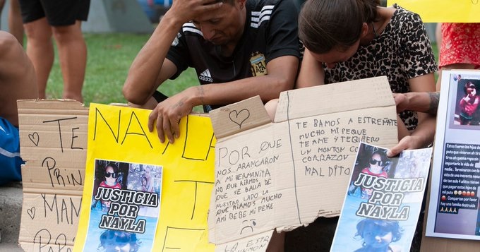 La madre de la niña asesinada en el Bajo Flores durante un tiroteo: “Se murió en mis brazos”