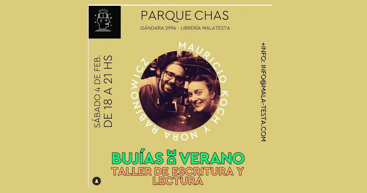 Taller de escritura y lectura en la Librería Malatesta   