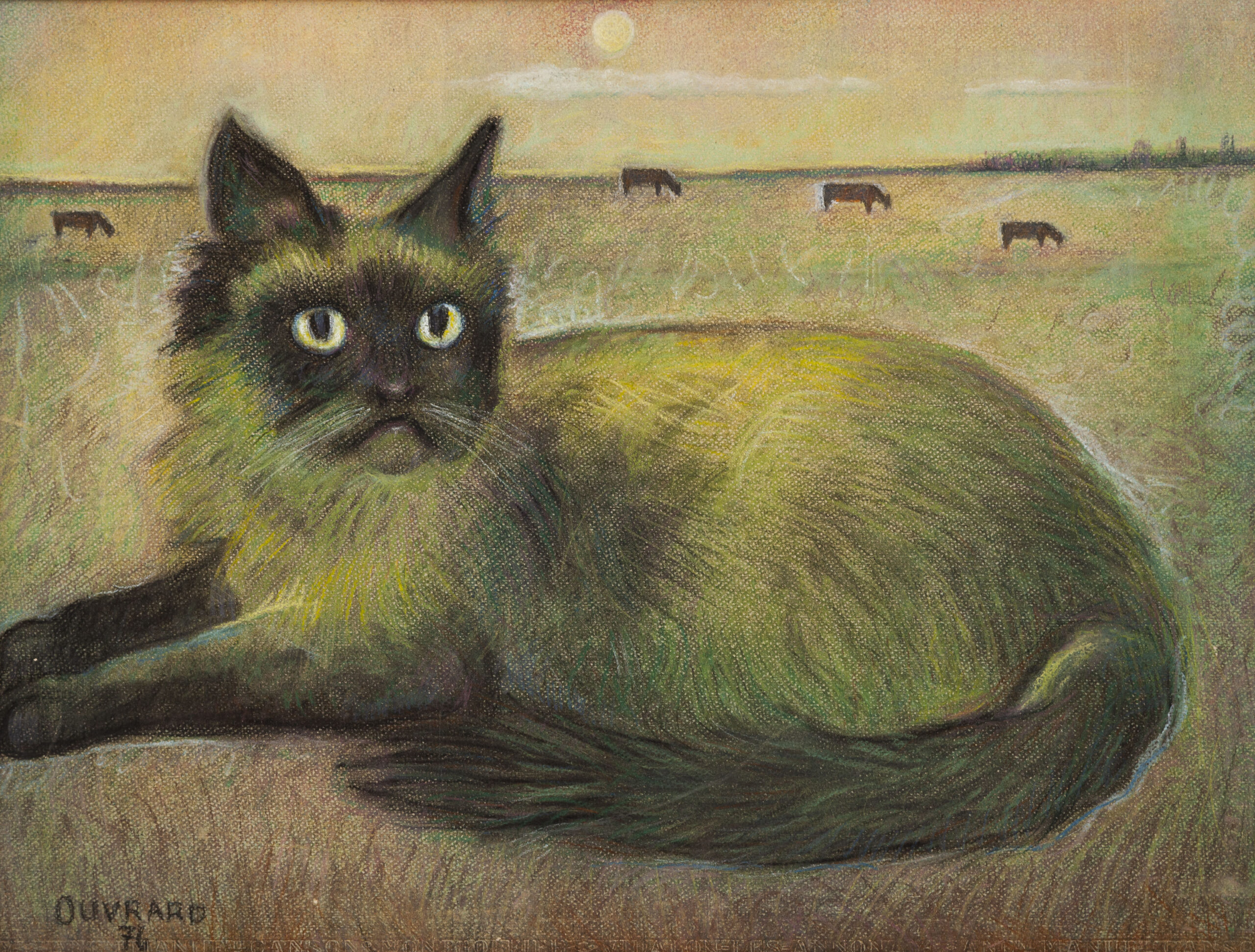 Se inaugura en Buenos Aires la primera exposición de pinturas dedicada al rosarino Luis Ouvrard