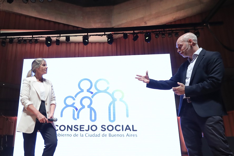 Rodríguez Larreta y Cynthia Hotton lanzaron la agenda 2023 del Consejo Social de la Ciudad