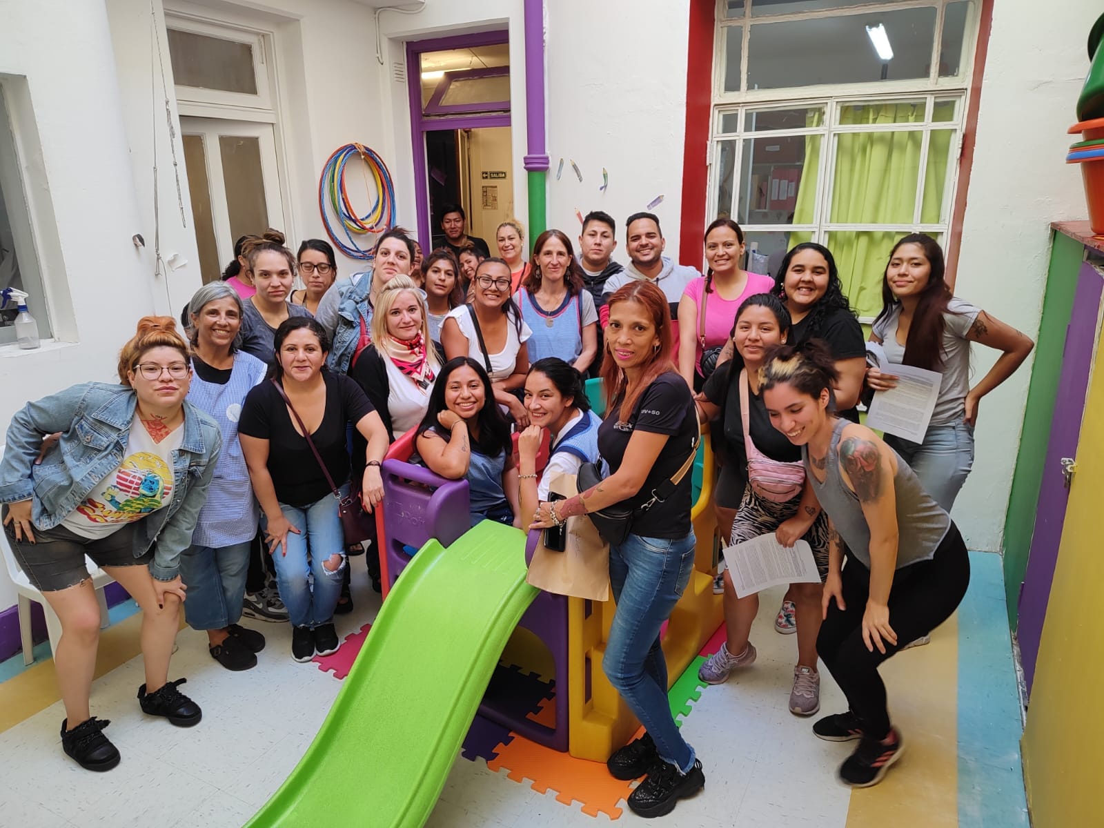 Balvanera: semaforazo en defensa de los Centros de Primera Infancia