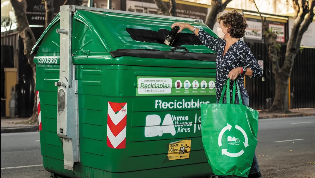 Buenos Aires recicla más de cuatro toneladas de residuos por día 