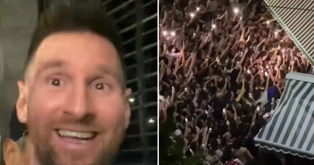 Palermo: Messi cenó en la parrilla Don Julio y una multitud lo alentó desde las calles