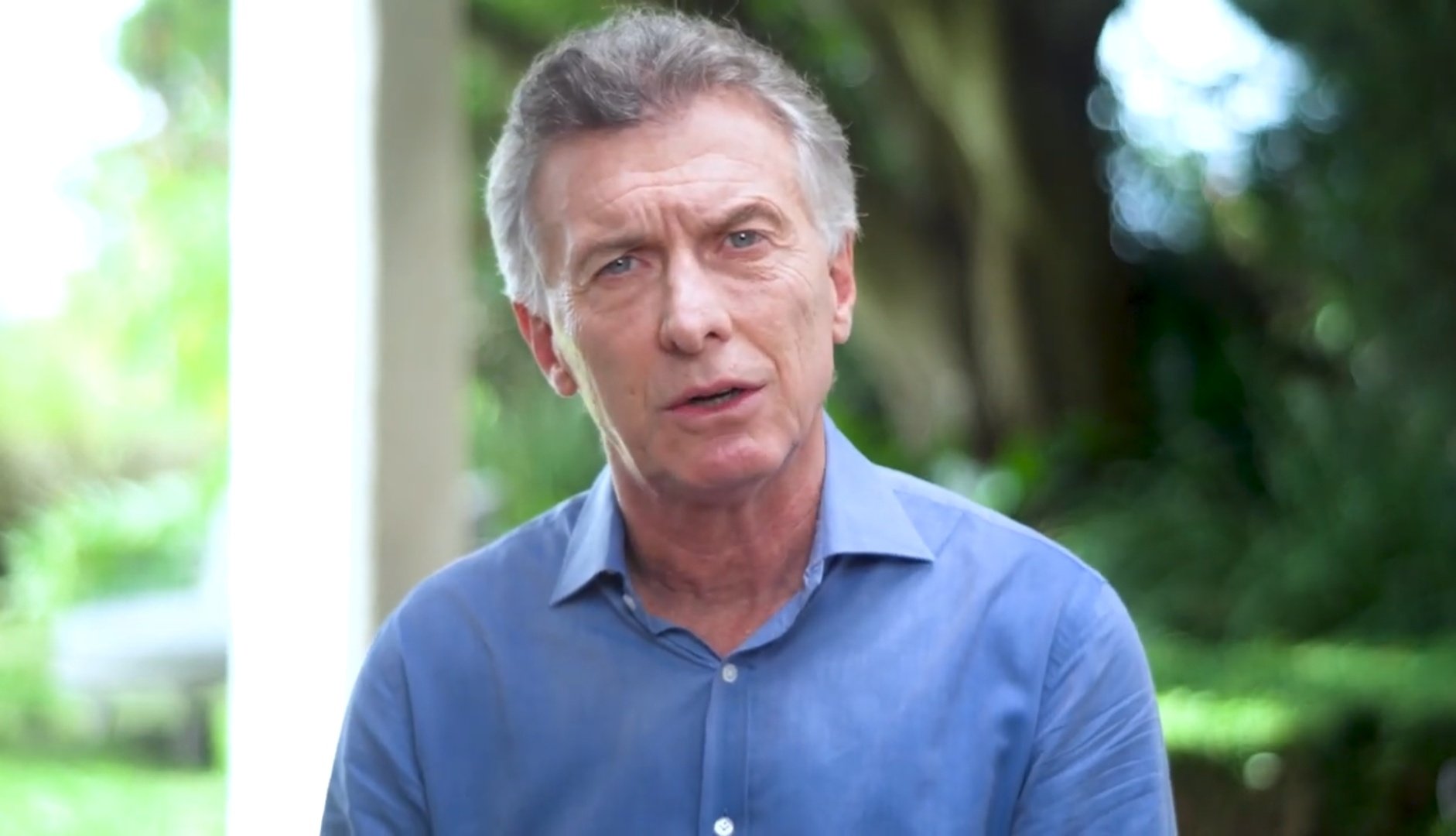 Mauricio Macri anunció que no será candidato a presidente