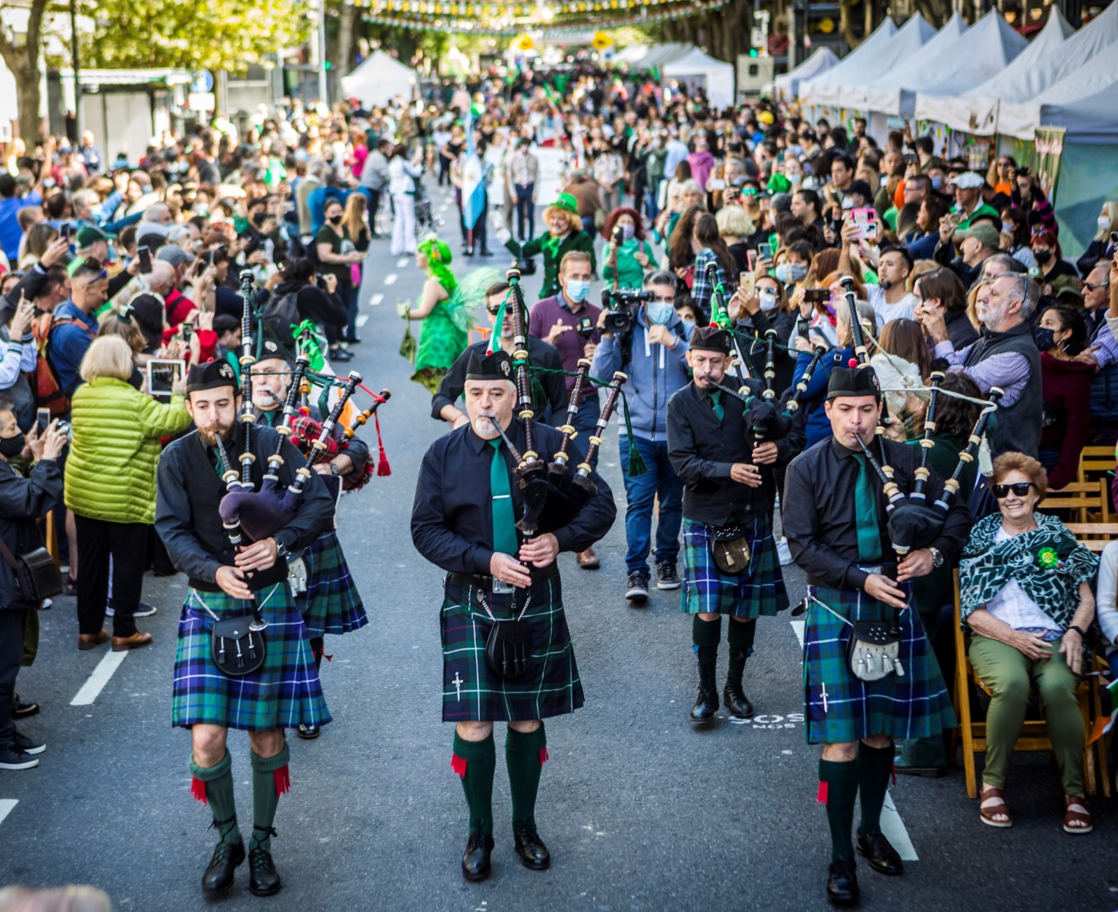 BA Celebra Irlanda: festejos por el Día de San Patricio en el centro porteño