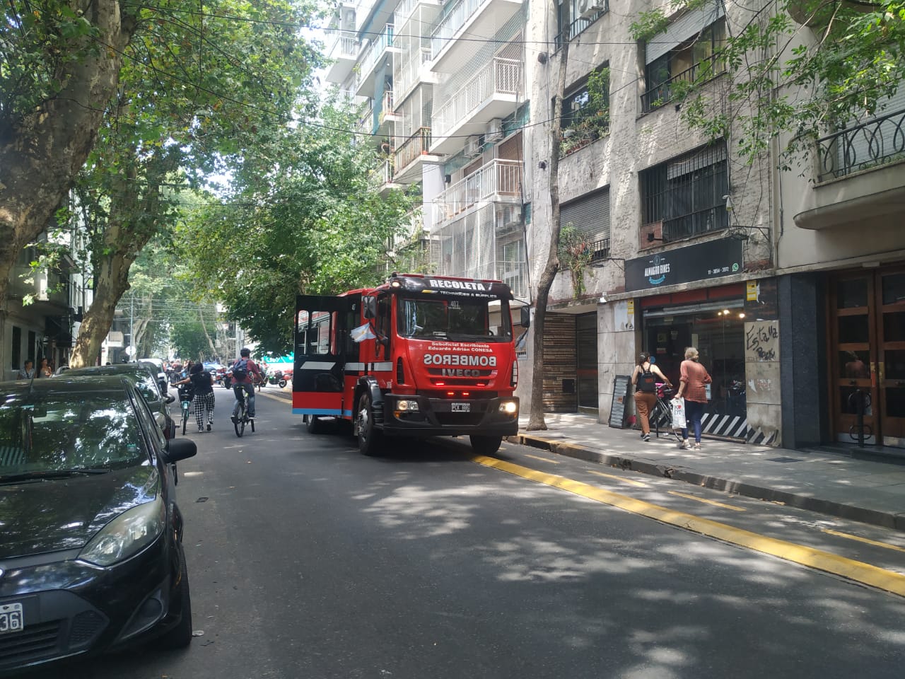 Almagro: siniestro en una vivienda de Virrey Liniers y Don Bosco