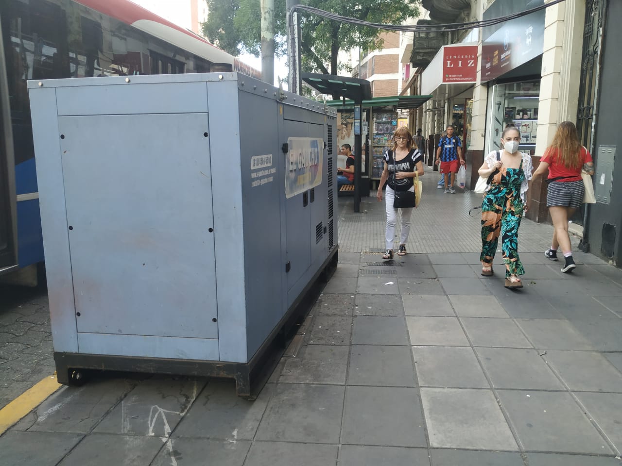 Sin luz ni semáforos en sectores del Abasto y Almagro