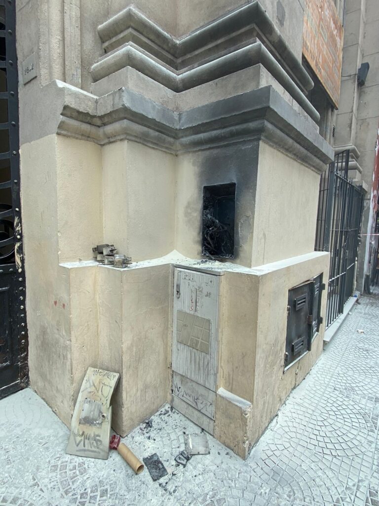 UTE, tras la explosión y evacuación de la Escuela Mitre: “La infraestructura está en peligro”