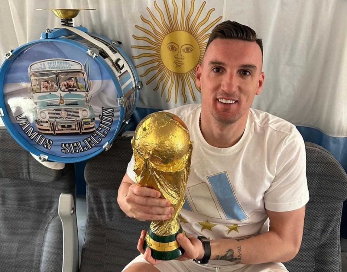 Buscan declarar Personalidad Destacada al arquero y campeón del mundo Franco Armani