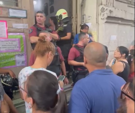 Evacuaron una escuela de Balvanera por una presunta fuga de gas
