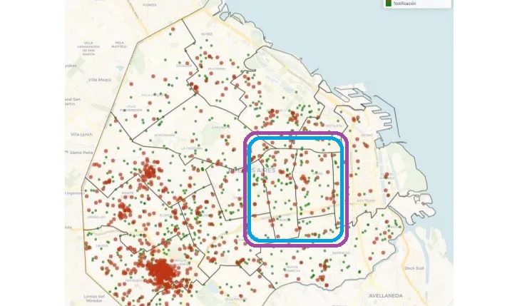 Dengue: de 1.166 casos en CABA, menos de 40 están la zona del Abasto y alrededores
