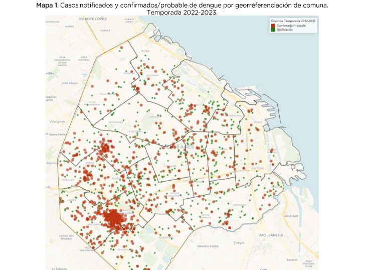 Preocupa la cantidad de casos de dengue en la Ciudad y apuntan a Mataderos y Villa del Parque