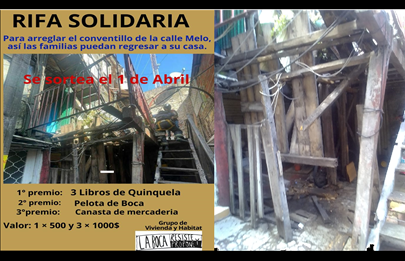 Nueva feria solidaria de La Boca Resiste y Propone