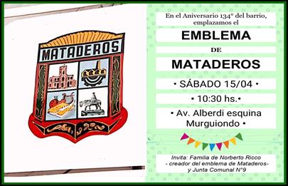 Emplazamiento del Emblema de Mataderos