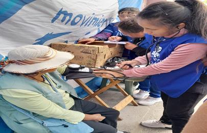 Jornada de Salud Comunitaria en el Barrio Illia “La Ciudad da para más salud”