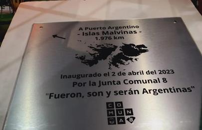 Comuneros del FDT homenajearon a héroes de Malvinas