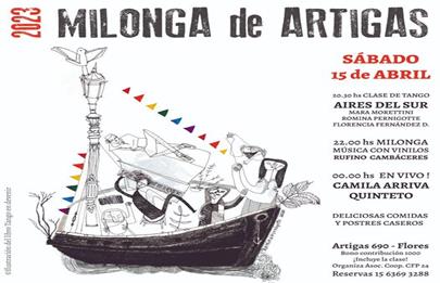 Vuelve la Milonga de Artigas edición 2023