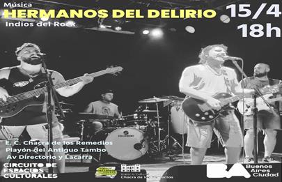 Continúan los sábados de rock en el Parque Avellaneda