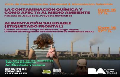 Ciclo de Concientización Ambiental & Alimentación Saludable en Parque Avellaneda