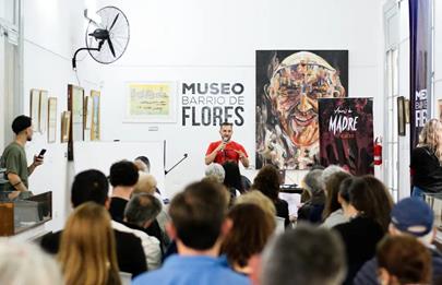 Amor de madre en el Museo de Flores