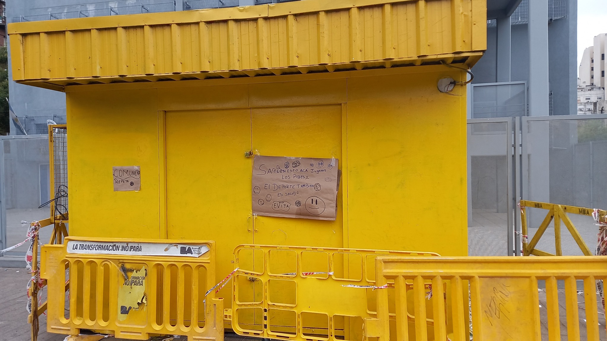 Balvanera: instalan una Estación Saludable en la Plaza Manzana 66