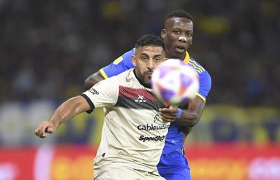 Almirón, en la Bombonera en la derrota ante Colón