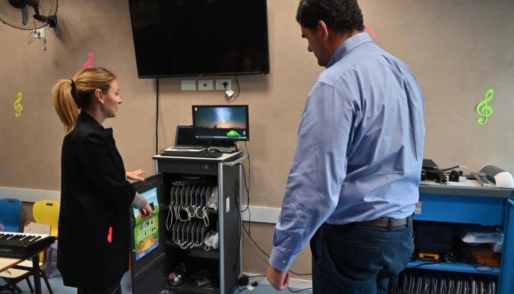 El GCBA instaló “espacios seguros” en escuelas porteñas para evitar robos