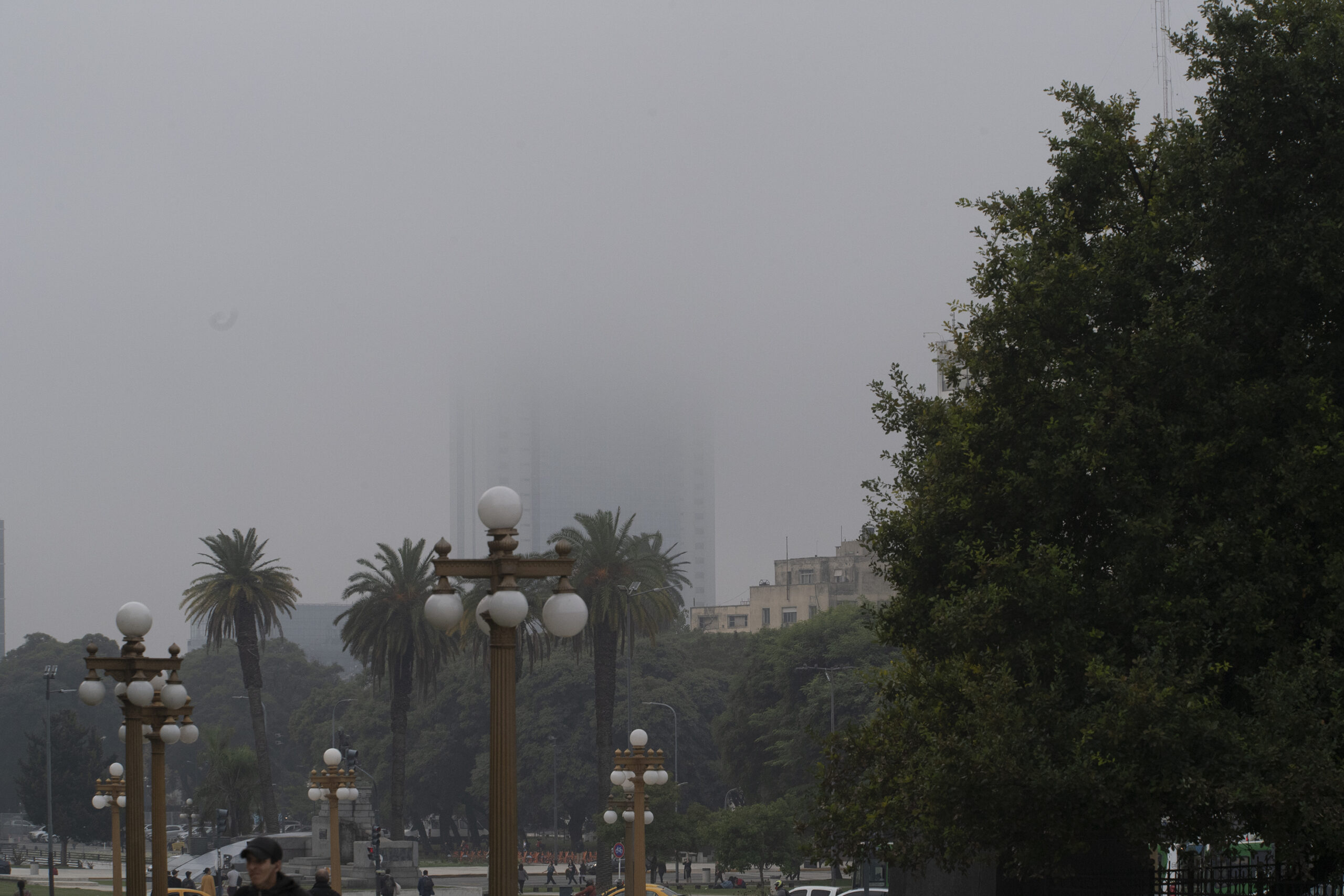 Clima: advertencia violeta del SMN por nieblas en la Ciudad de Buenos Aires y alrededores