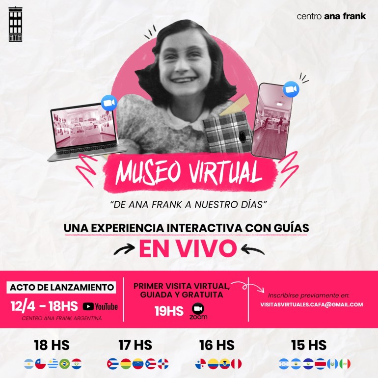 El Centro Ana Frank ahora también es un museo virtual