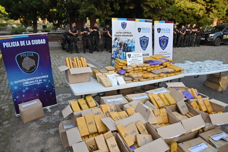 Se realizo en el cementerio de la Chacarita la primera quema de droga del año