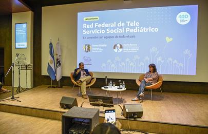 El Garrahan lanza la Red Federal de Tele Servicio Social Pediátrico