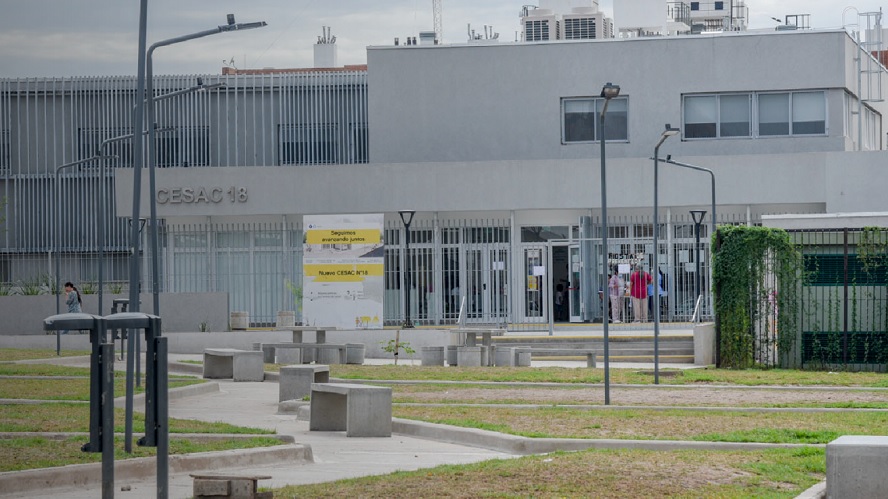 Villa Lugano: invitan a vecinos a recorrer el nuevo edificio del CeSAC 18