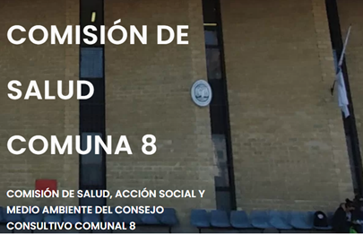 Reunión de la Comisión de Salud del Consejo Consultivo de la Comuna 8