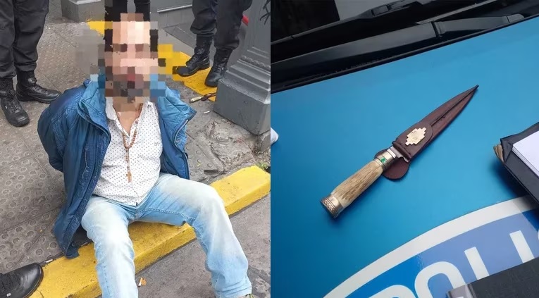 Detuvieron a un hombre que apuñaló al encargado de un edificio del centro porteño