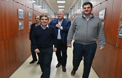 Burzaco y Quirós visitaron el Instituto de Seguridad Pública