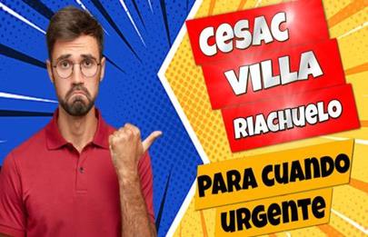 Urgente Un Cesac Para Villa Riachuelo*