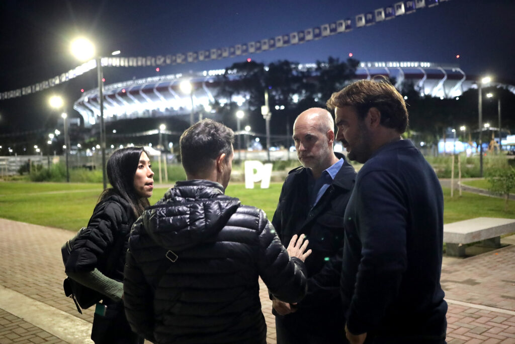 Larreta inauguró los espacios públicos del Parque de la Innovación