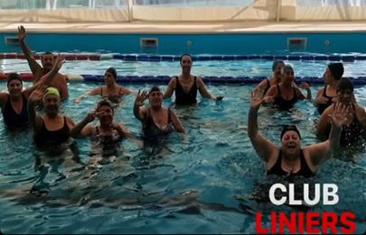 El club Liniers abre su nueva pileta