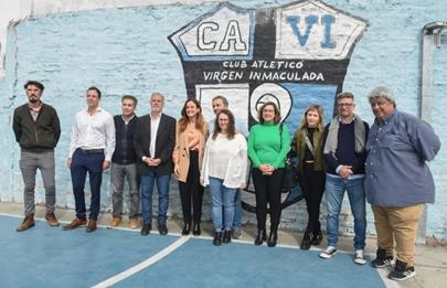 La ministra de Desarrollo Social visitó Villa Soldati