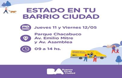 Vuelve El Estado en tu Barrio Ciudad a Parque Chacabuco