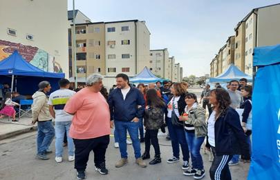 Jornada Interministerial en Barrio Mugica de Lugano