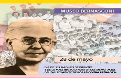 Dia de los jardines de infantes y de la maestra jardinera en conmemoración del fallecimiento de Rosario Vera Peñaloza
