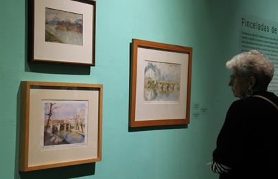 Inauguración de la exposición “pinceladas de la vida” en el MBQM