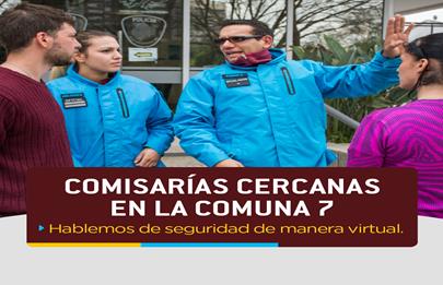 Convocatoria a “Comisarias cercanas” en la Comuna 7