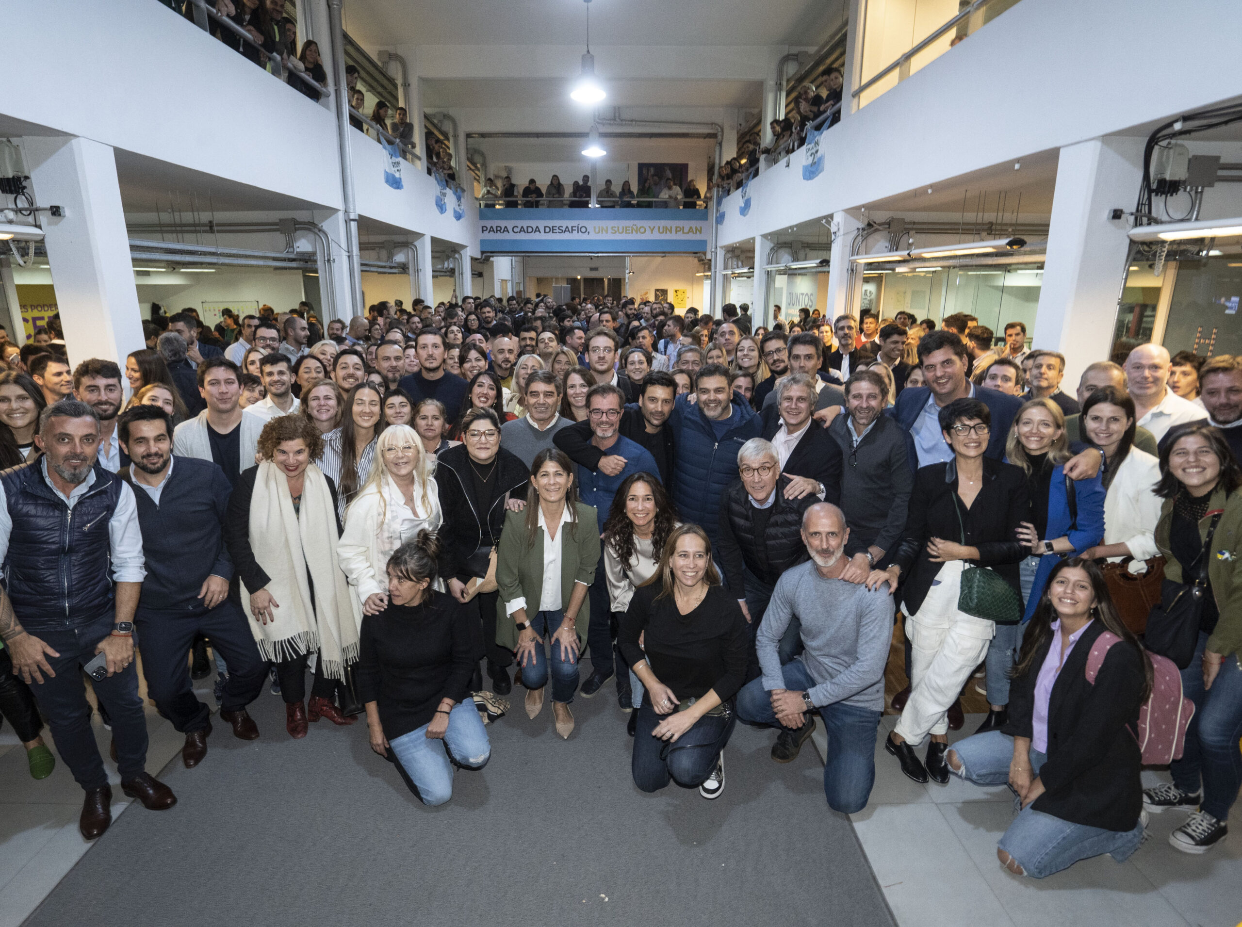 Dirigentes porteños respaldaron la candidatura de Fernán Quirós y Jorge Macri le bajó el tono